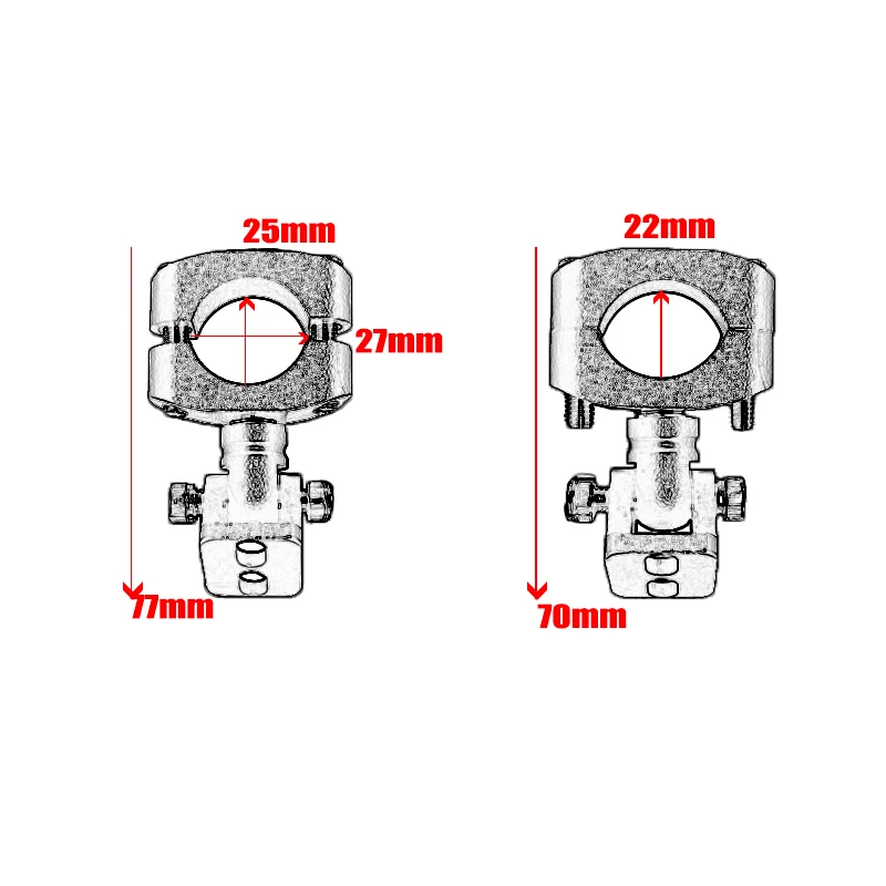 R1200GS R1250GS Fog Lights Brackets LED Lights Bracket Auxiliary Lights For BMW R 1200 GS LC ADV R 1250 GS Adventure 2014-2024