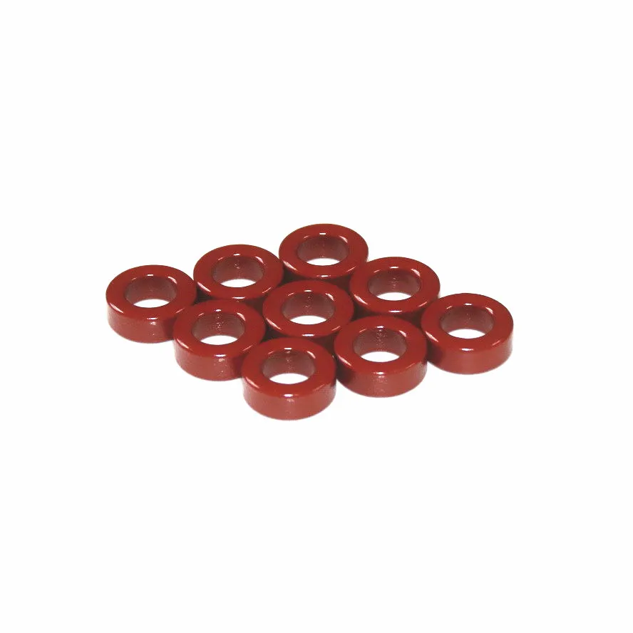 T50 2 Carbonyl Iron  Powder Cores T50-2 13*7.5*5 mm 4.9nH/N2  Dust  Ferrite Toroid Red Core MICROMETALS  HF  QR