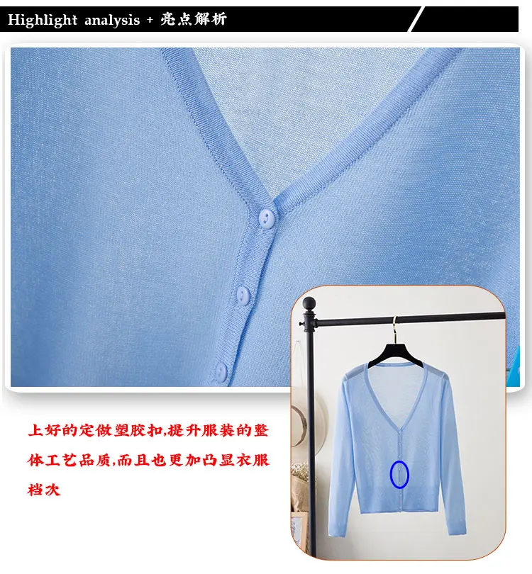 Summer Cardigan Women Cropped Korean Fashion Style Female Black Women's Coat Clothing V-neck Ladies Sweater Outerwear Cute Basic