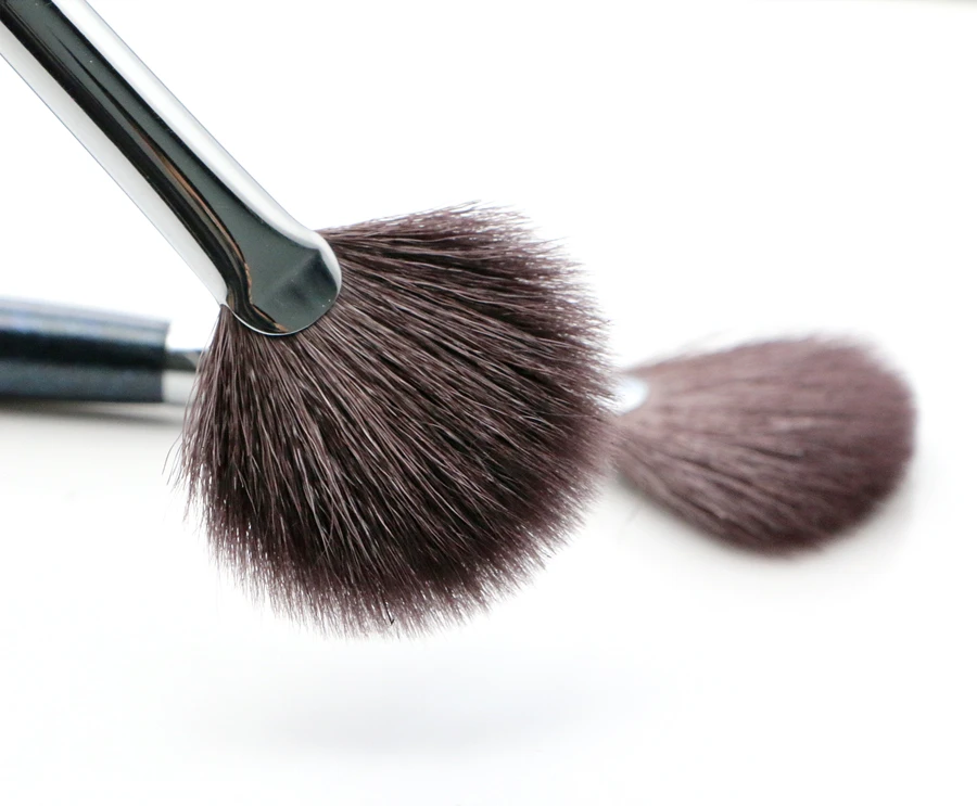 Fan Highlighter Brushes Makeup Top Goat Hair High Quality Blender Make Up Brush