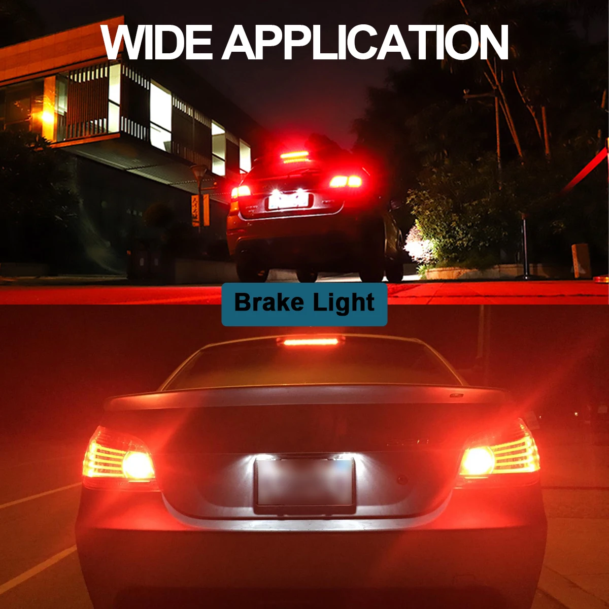 BA9S T4W 64111 BAX9S H6W 64132 BAY9S H21W 64136 LED Bulb CANBus for Back Up Reverse Light Side Marker Corner Tail Light