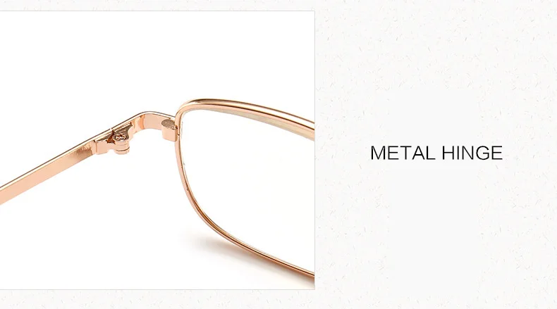 2024 Bifocal Folding Reading Glasses With Leather Box Men Women Collapsible Metal Lenses Eyewear Farsighted Eyeglasses Diopter
