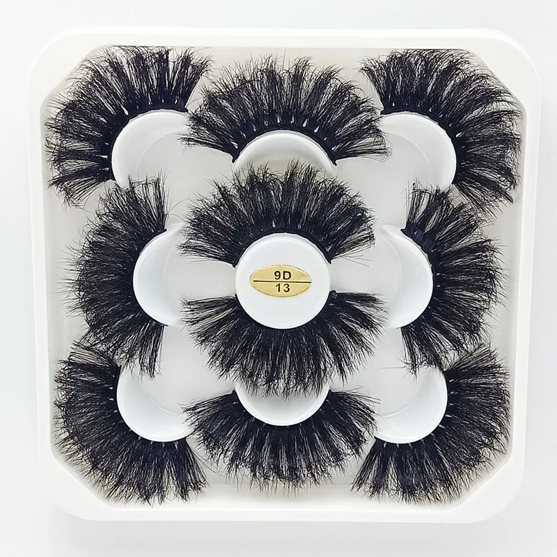 New 5Pairs 15-25mm 3D Mink Lashes Wholesales Natural False Eyelashes,Extension eyelashes wholesale bulk