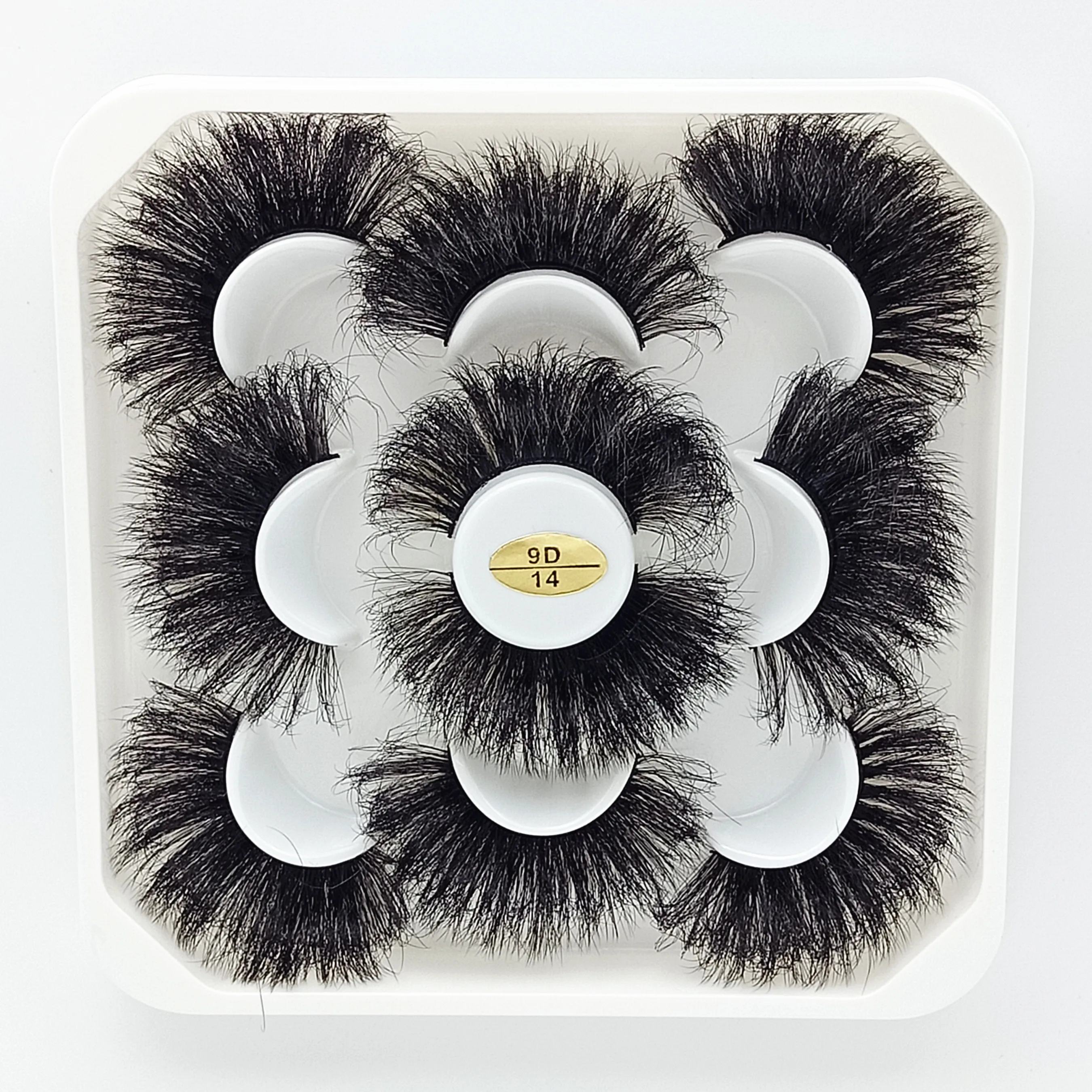New 5Pairs 15-25mm 3D Mink Lashes Wholesales Natural False Eyelashes,Extension eyelashes wholesale bulk