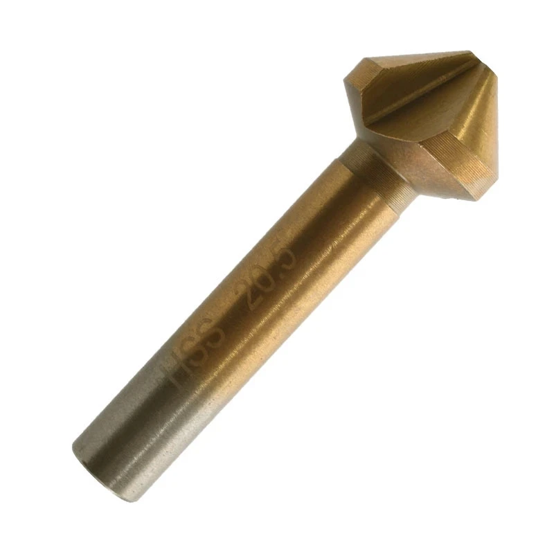 3Flute HSS Countersink Drill Bit 90Degree Countersink Chamfering Tools Drill Bits Chamfer Cutter 6.3/8.3/10.4/12.4/16.5/20.5mm