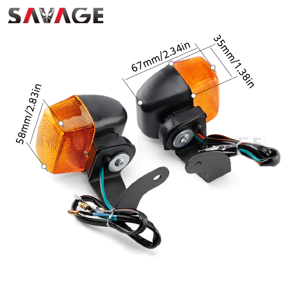 Front Rear Turn Signal Light For HONDA XR600R XR400R XR250R 1996-2000 Motorcycle Accessories Flashing Indicator XR 600 400 250 R