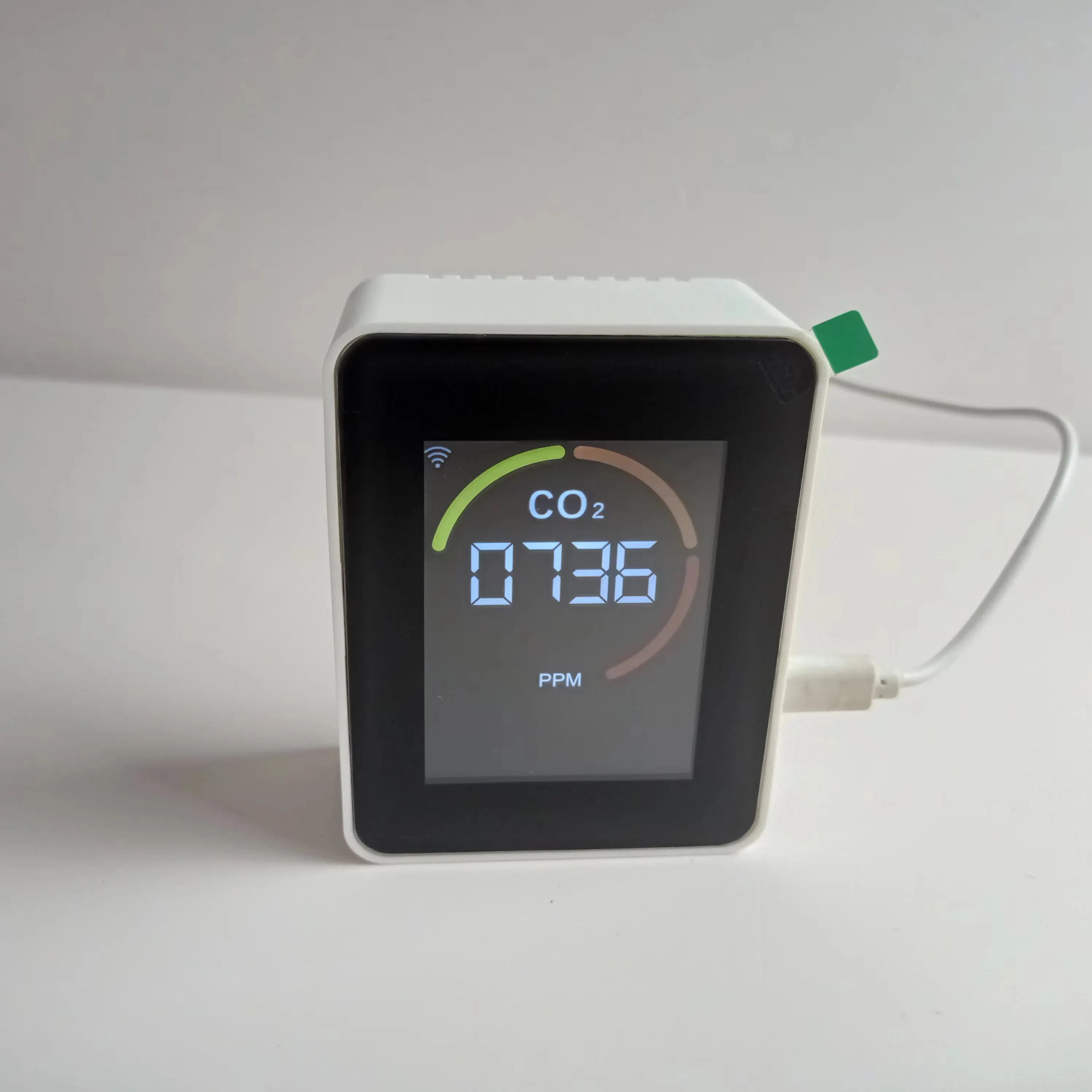 WIFI/Zigbee Tuya Smart CO2 Sensor NDIR Carbon Dioxide Detector High Precision LCD Display Smart Life APP Home