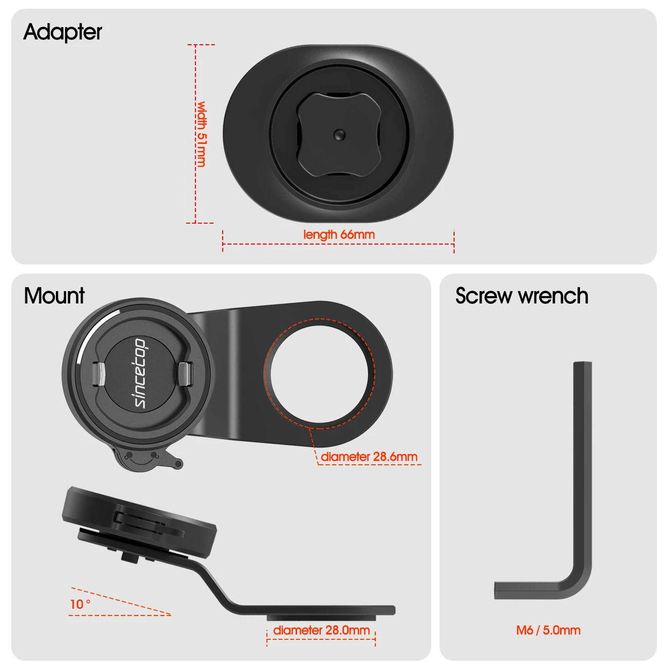 Bike Stem Phone Mount,Mountain Bicycle Phone Holder,Universal Aluminum Handlebar Cell Phone Cycling MTB Quick Attach/Detach