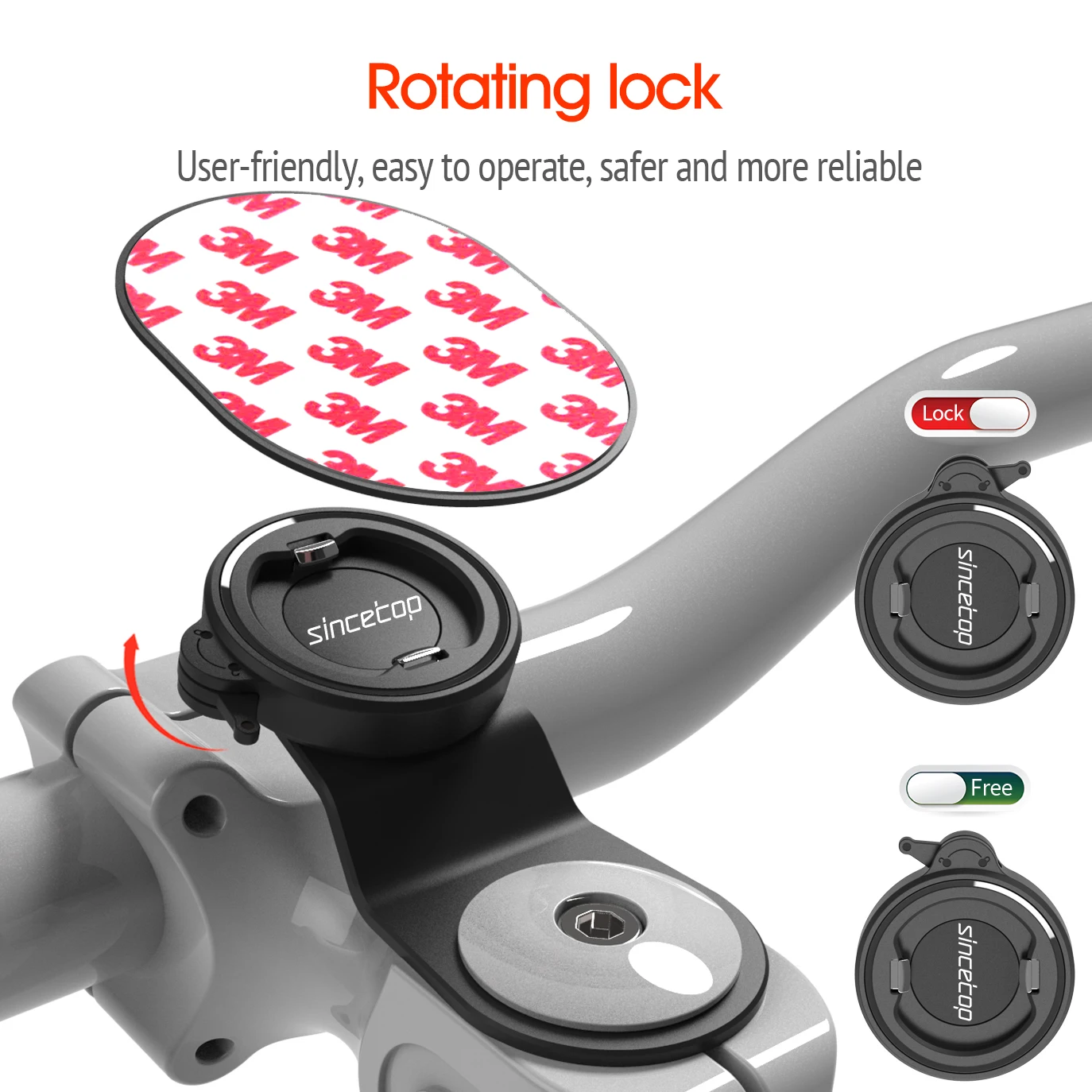 Bike Stem Phone Mount,Mountain Bicycle Phone Holder,Universal Aluminum Handlebar Cell Phone Cycling MTB Quick Attach/Detach