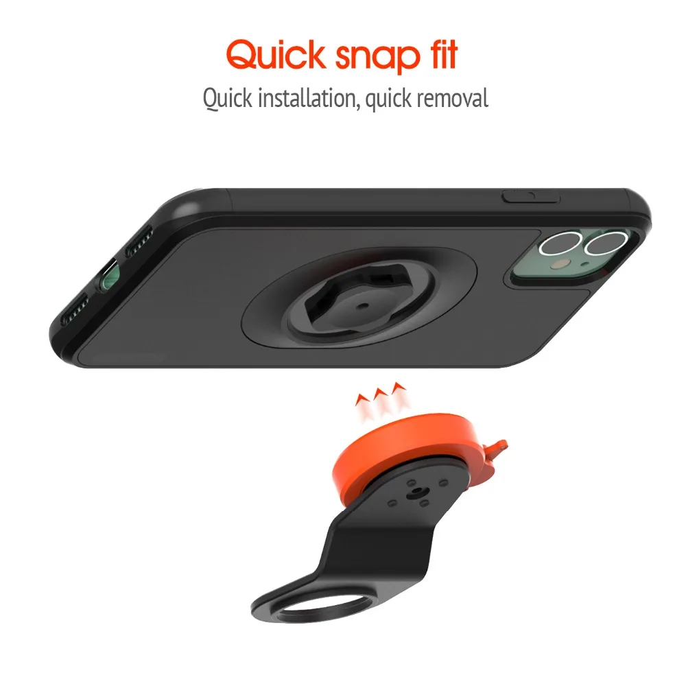 Bike Stem Phone Mount,Mountain Bicycle Phone Holder,Universal Aluminum Handlebar Cell Phone Cycling MTB Quick Attach/Detach