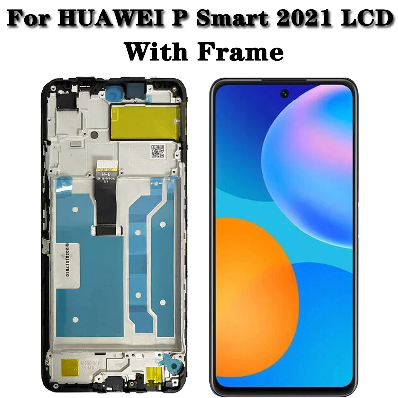 6.67" AAA Quality For Huawei P Smart 2021 LCD PPA-LX1 LX2 Display Touch Screen For Honor X10 Lite DNN-LX9 For Huawei Y7A PPA-LX3