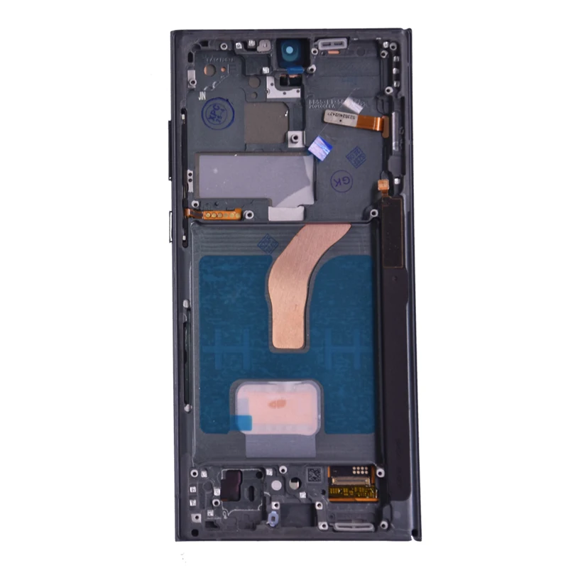 AMOLED Display For Samsung Galaxy S22 Ultra 5G Display Touch Screen Replacement S22 Ultra S908B LCD Support S Pen Fingerprint