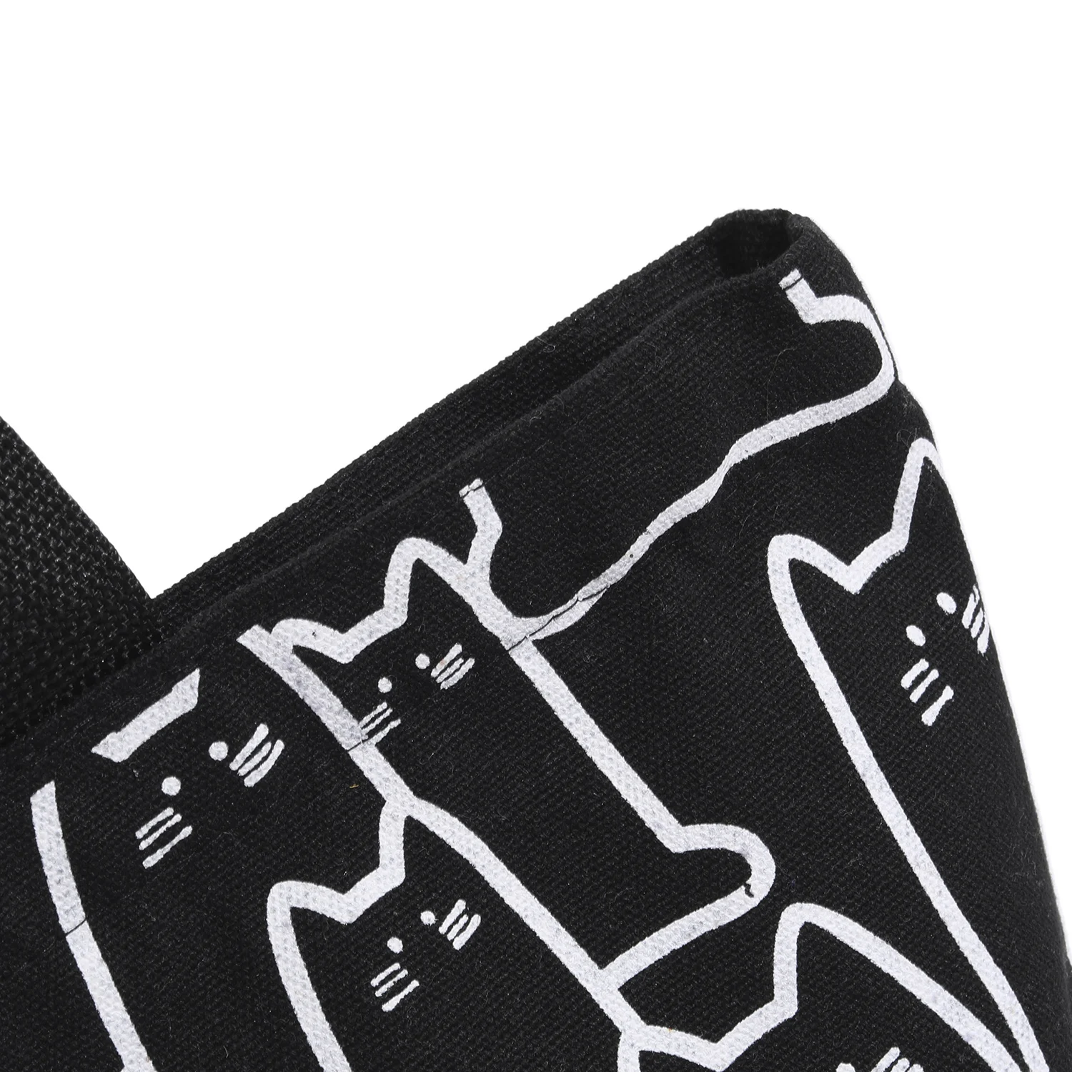 Canvas Handbag For Women 2023 Fashion Cute Cat Tote Messenger Bags With Zipper Designer Bag Ladies Cartoon Shoulder Shopper Bags