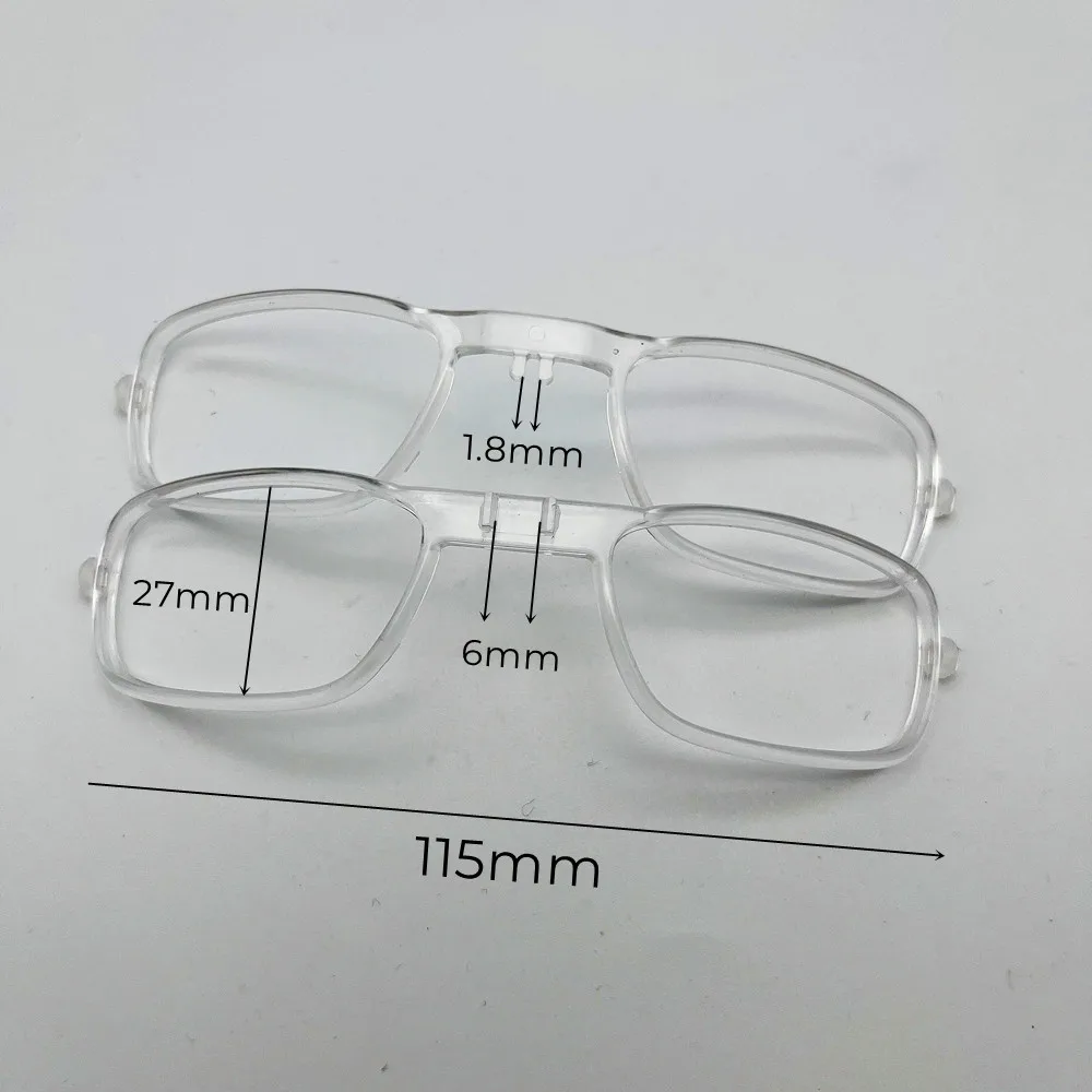 Prescription Frame for Cycling Goggle TR90 Flexible Optical Insert Adaptor Myopia Lenses Suitable Windproof Sports Sunglasses
