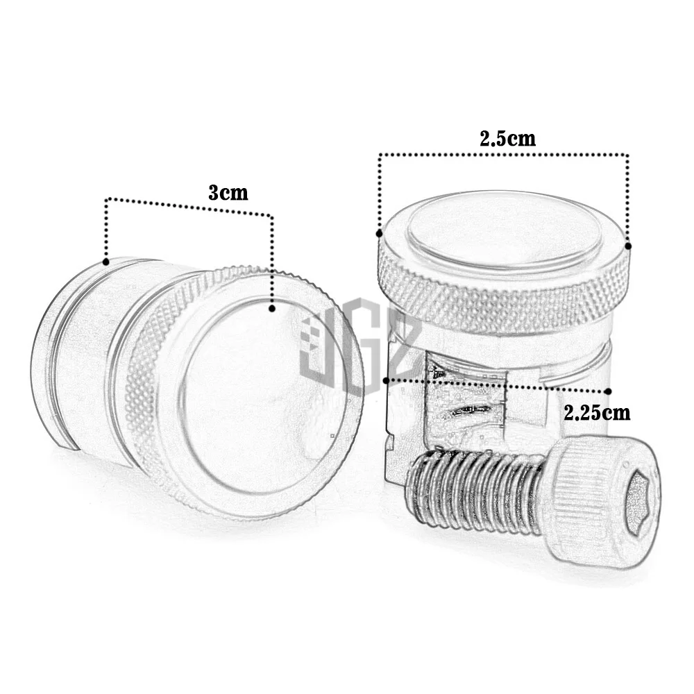 Motorcycle CNC Rear View Mirrors Hole Plug Screws Bolts Caps For Vespa GTS 250 300 SPRINT PRIMAVERA 150 GTV LXV PX LX 50 S125