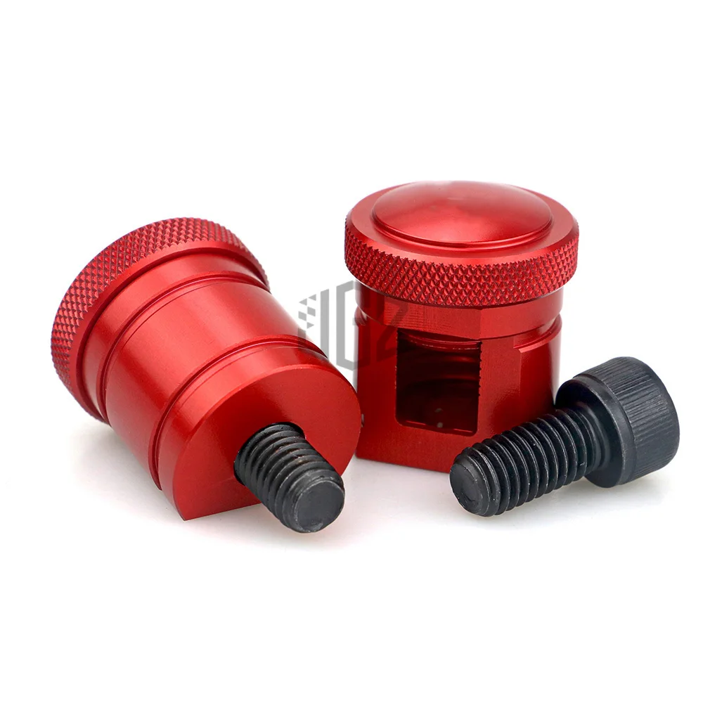 Motorcycle CNC Rear View Mirrors Hole Plug Screws Bolts Caps For Vespa GTS 250 300 SPRINT PRIMAVERA 150 GTV LXV PX LX 50 S125