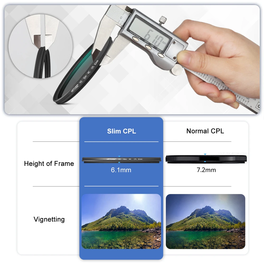 Cpl Polarizing Filter Lens Camera Polarizer Filter Camera Lens Protector Photography Canon Camera Accessories 49mm 58mm 82mm 77m
