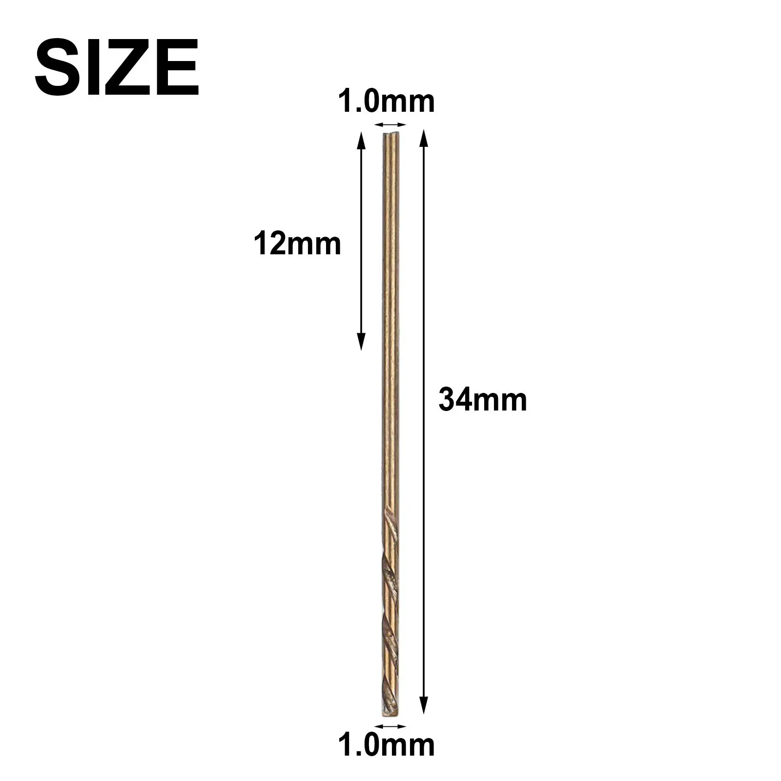 1PC 1mm-6.5mm M35 Cobalt Drill Bit HSS Drill Bit M35 For Stainless Steel Drilling Metalworking Power Drill Bit Tools