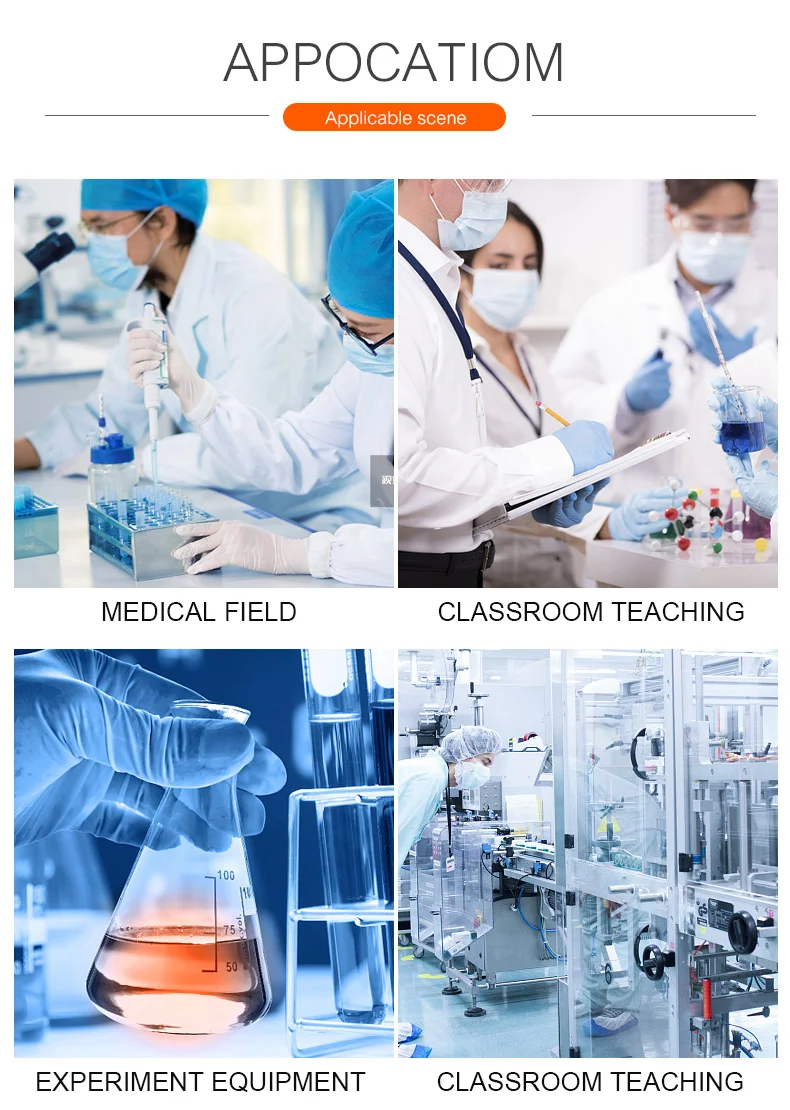 25Pcs/bag 50ml Free-standing Centrifuge Tube Plastic Screw Cap Flat Bottom Centrifuge Tube with Scale