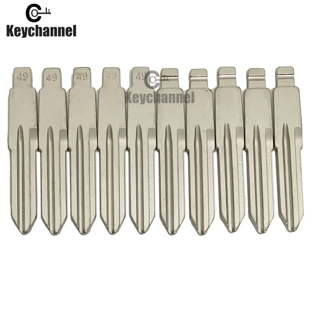 10pcs/lot Universal Car Flip Key Blade HU46 Xhorse KD Key Blank 175# for Opel Antara Chevrole t Sail Daewoo for KEYDIY KD VVDI