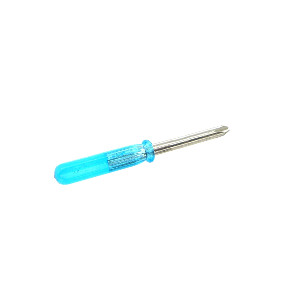 50pcs Mini 3.0/2.0mm Flat-blade Slotted Cross Head Small Screwdriver For Mobile Phone Xbox 360 Wireless Controller Repair Open