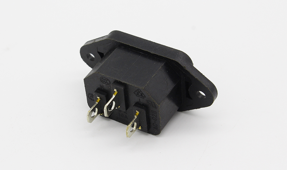 2017 Hot 5 Pcs 3P IEC 320 C14 Male Plug Panel Power Inlet Sockets Connectors AC 250V 10A