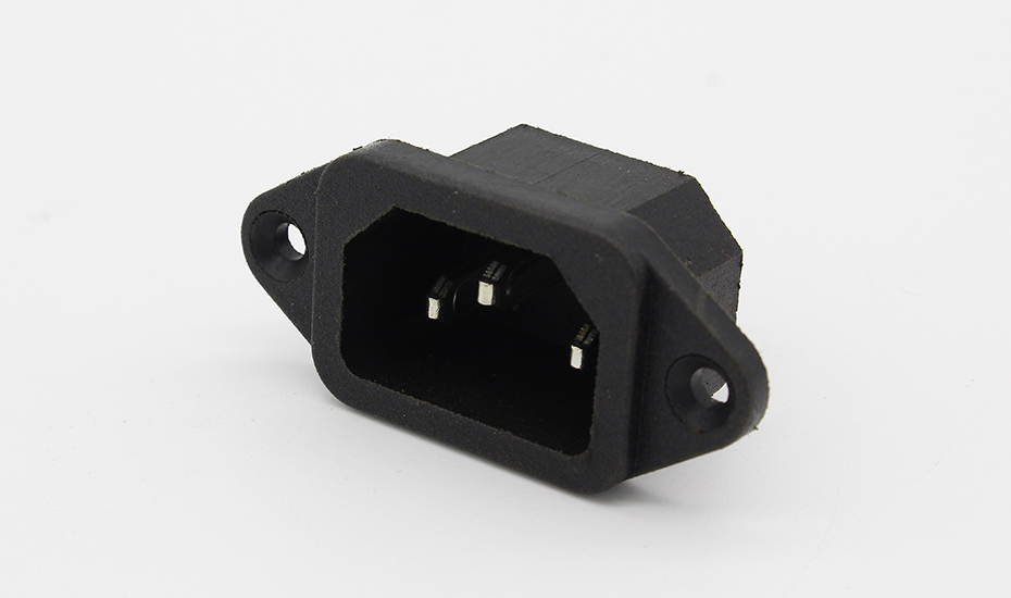 2017 Hot 5 Pcs 3P IEC 320 C14 Male Plug Panel Power Inlet Sockets Connectors AC 250V 10A