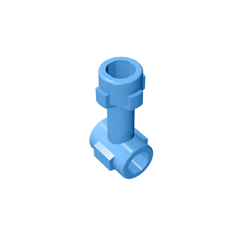 Gobricks GDS-961 Bar 1L with Top Stud and 2 Side Studs (Connector Perpendicular) compatible WITH LEGO 92690 DIY