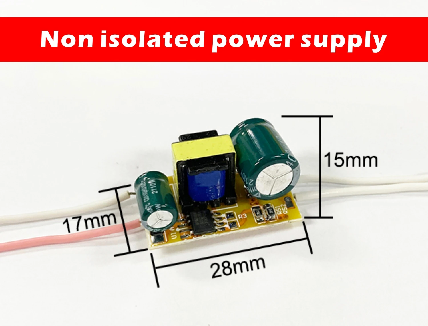 9-18W LED Lamp Driver Light Transformer Output:DC30-160V 150mA Input AC200-240V Power Supply Adapter