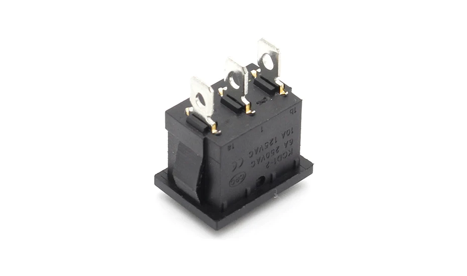 5pcs Rocker Switch Momentary (ON)-OFF-(ON) 3pins