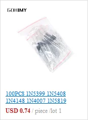 100PCS 1N4148 DO-35 IN4148 High-speed Switching Diodes New