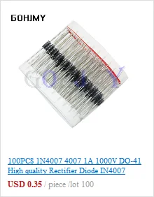 100PCS 1N4148 DO-35 IN4148 High-speed Switching Diodes New