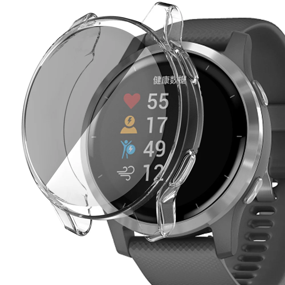 2in1 Case + Strap For Garmin Venu 2S 2 Plus 3 Protector Cover Silicone Watchband For Vivoactive 4 4S Bracelet Bumper Combination