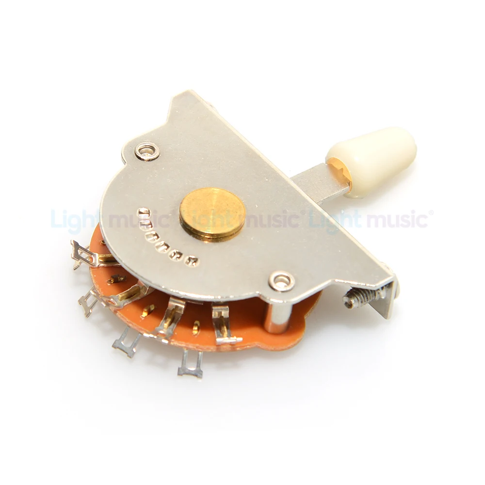 3 Way 4 Way 5 Way Electric Guitar Switch Metal Plastic 1pcs Tips Switch with Screws Electric Guitar Accessories