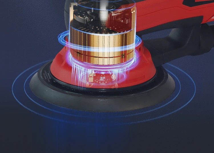 Automotive Brushless Mini Orbital Sander Orbital Grinder Concrete Grinder for Cars Wall Machine Eccentric Grinding Mach