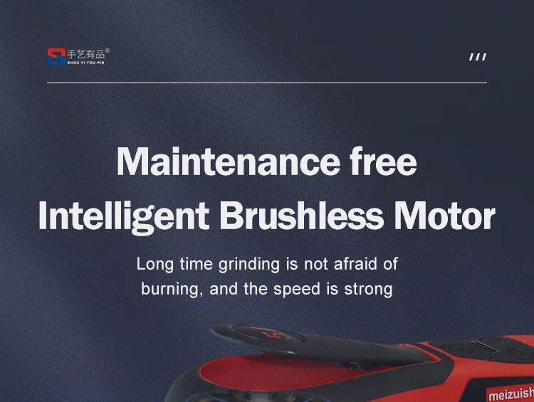 Automotive Brushless Mini Orbital Sander Orbital Grinder Concrete Grinder for Cars Wall Machine Eccentric Grinding Mach