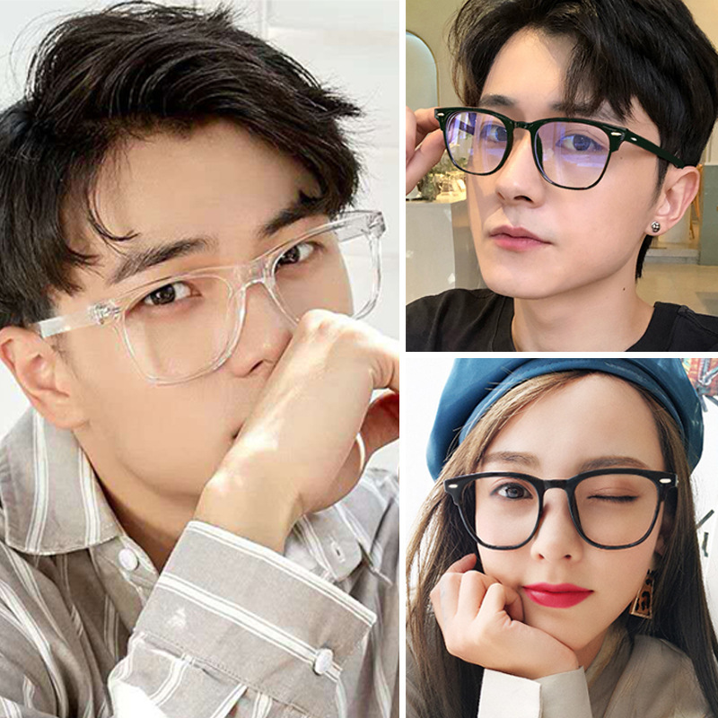 -1.0-1.5-2.0-2.5-3.0 To -6.0 Transparent Finished Myopia Glasses Men Women Black Eyeglasses Prescription Shortsighted Eyewear