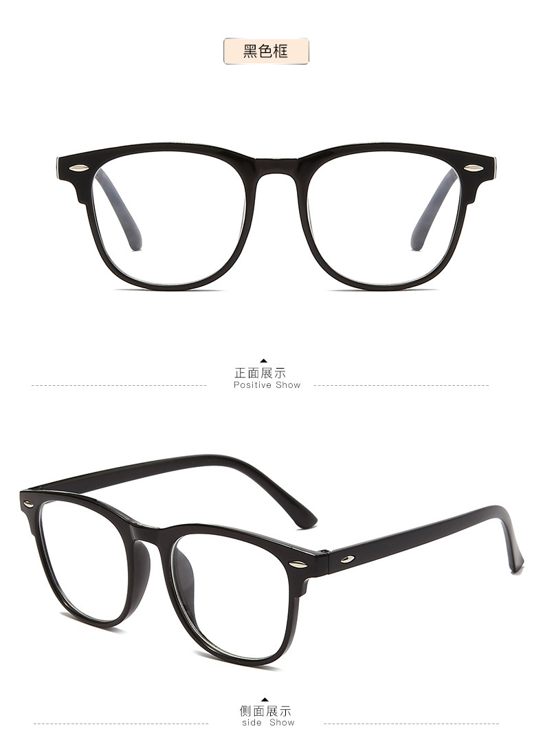 -1.0-1.5-2.0-2.5-3.0 To -6.0 Transparent Finished Myopia Glasses Men Women Black Eyeglasses Prescription Shortsighted Eyewear