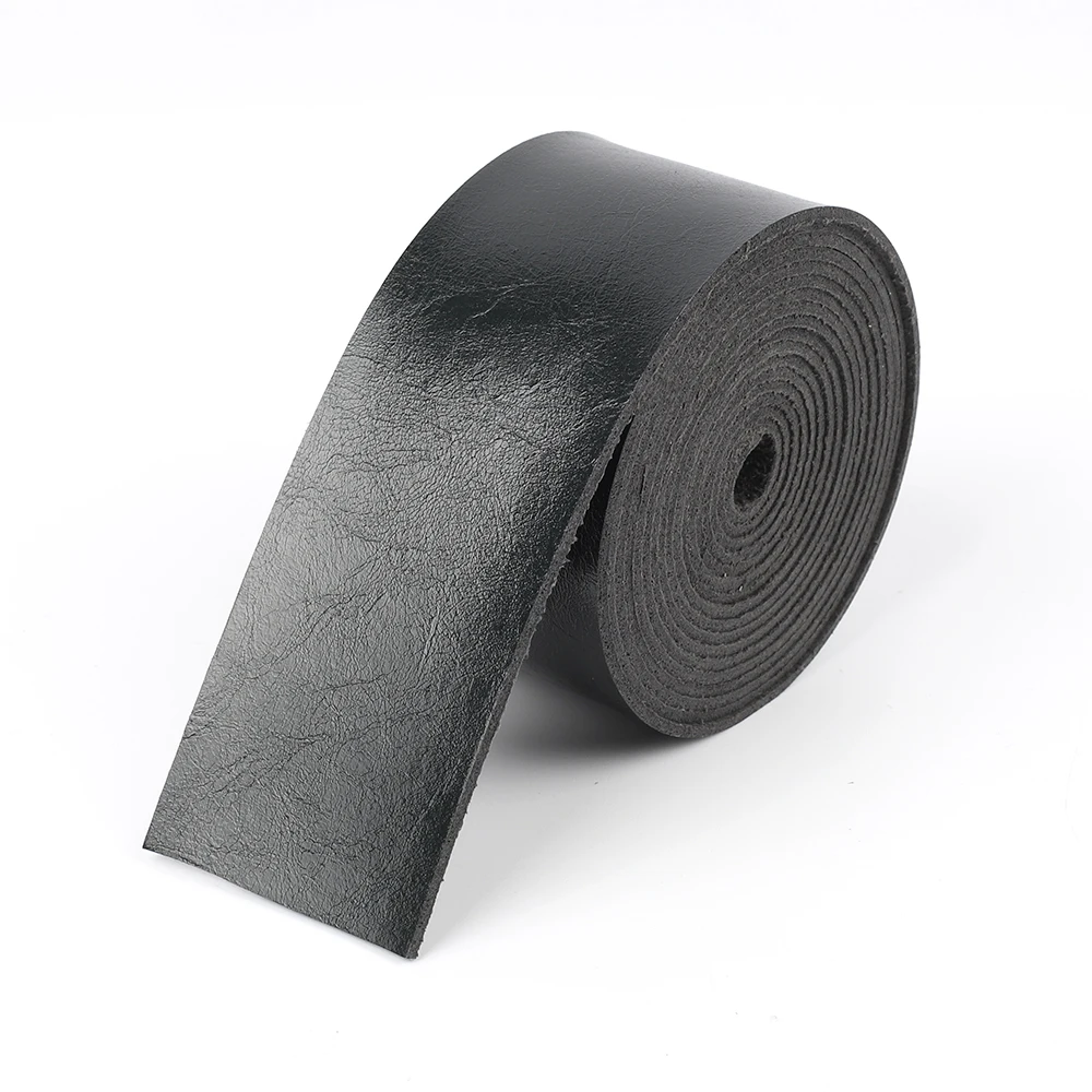 Leather Strip Straps Black Brown Red 2 Meters Leather Cord For DIY Handles Bag Decor Jewelry Making Leather Craft