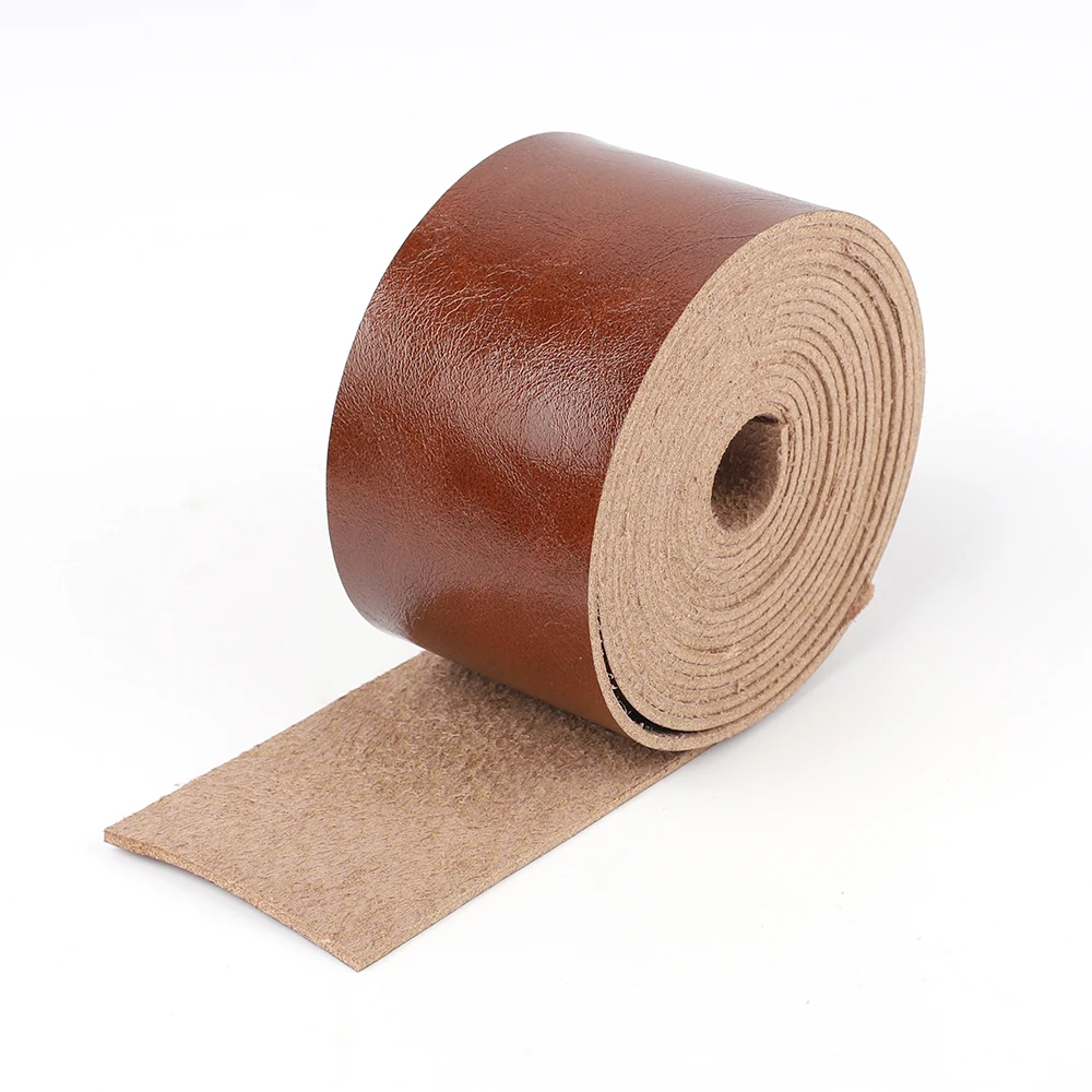 Leather Strip Straps Black Brown Red 2 Meters Leather Cord For DIY Handles Bag Decor Jewelry Making Leather Craft