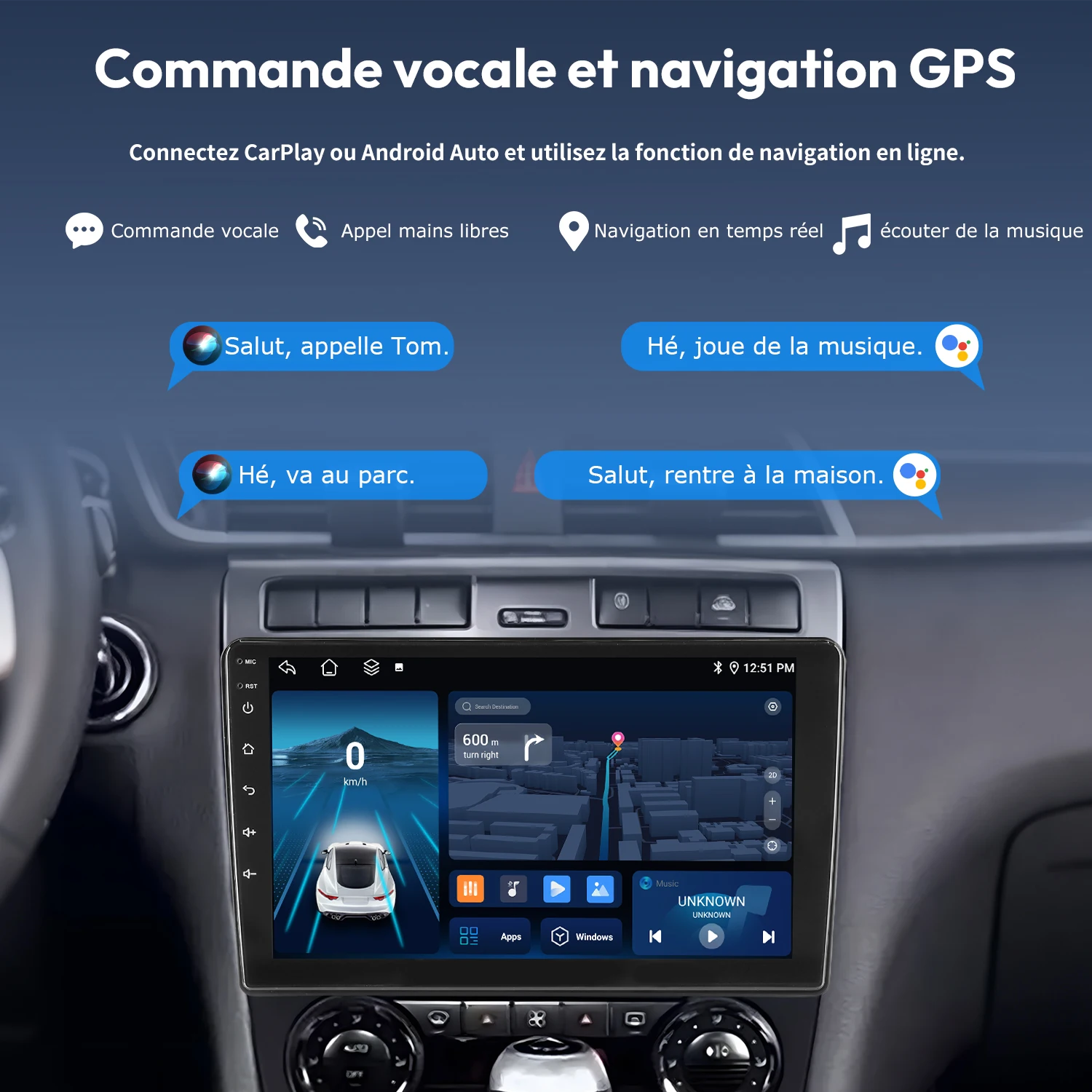 ESSGOO Android 15 Car Radio Wireless Carplay 4G 64G Multimedia Video Player 7 9 Inch GPS WIFI For Nissan Kia Honda VW Hyundai