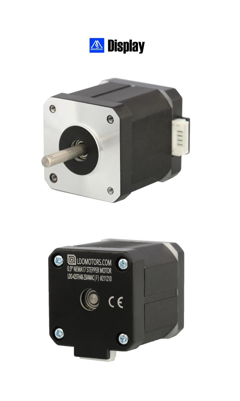 Mellow LDO 42STH48 2504MAC(F) 48MM Nema 17 Stepper Motor For 3D Printer Parts Voron Blv Ender 3 Prusa I3
