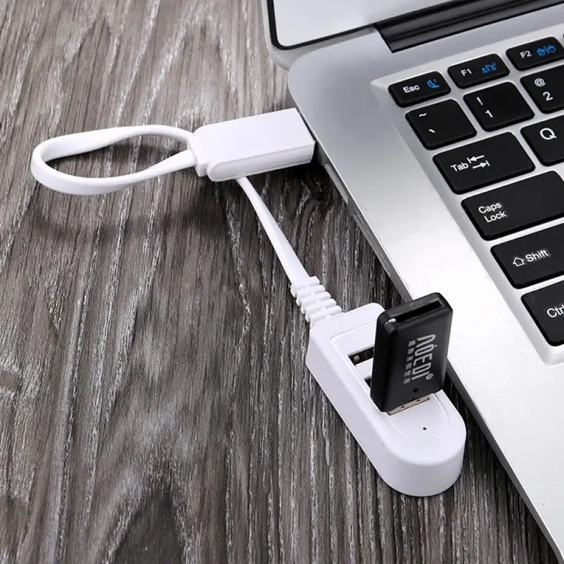 One for Three Brand New 3-port Multi-USB Hub 5V Splitter Charger Extension Cable External Extension Cable USB3.0 Splitter Hub