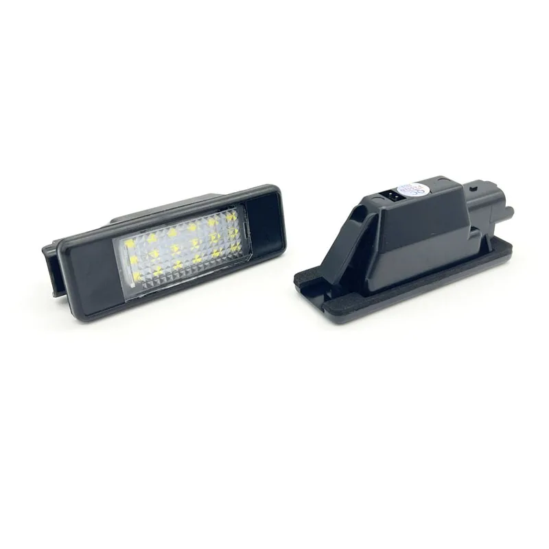 LED Number Plate Lamp For Peugeot 106 1007 207CC 307 308 3008 406 407 508 607 806 807 Expert White License Plate Light Assembly