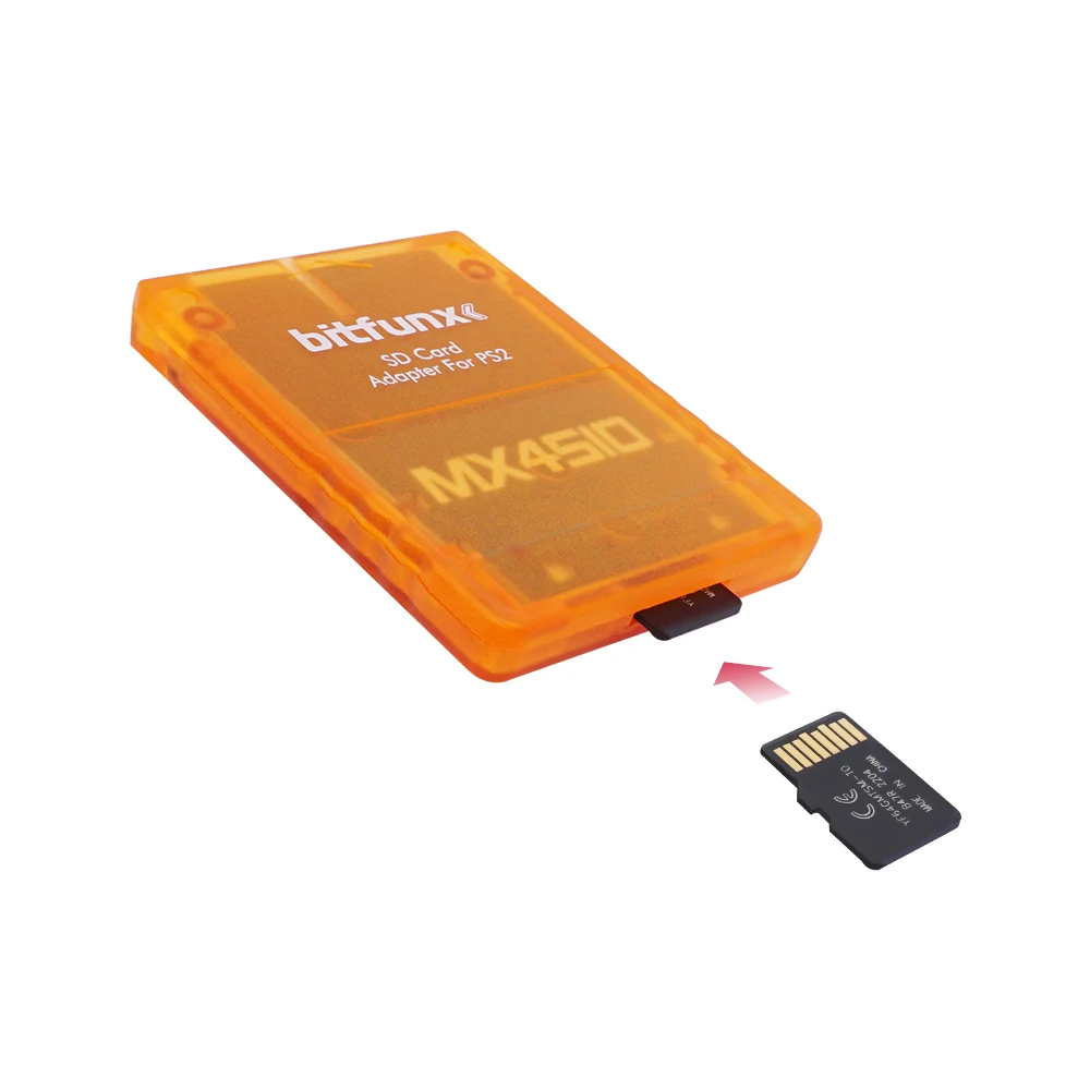 BitFunx Fortuna FMCB PS2 Card OPL 1.2.0 For MX4SIO SIO2SD TF/SD Card Adapter For Playstation2 Slim Game Consoles