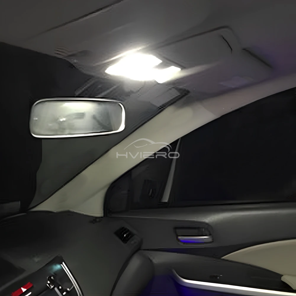 2X Car Interior Reading Dome Accessories Trunk Reverse Led T10 COB W5W C5W 12V 24Led Panel Lamp Door Festoon License Plate Light