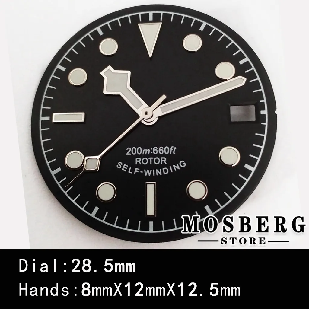 28.5mm 29mm 30.5mm 31mm Sterile Watch Dial Luminous For NH35 NH36 ETA 2824 2836 Miyota 8215 8205 821A DG2813 3804 Movement
