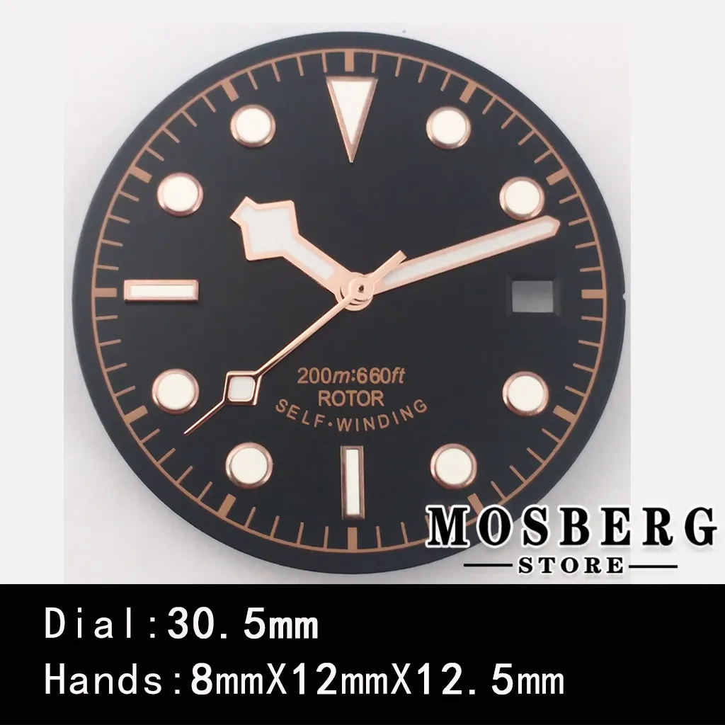 28.5mm 29mm 30.5mm 31mm Sterile Watch Dial Luminous For NH35 NH36 ETA 2824 2836 Miyota 8215 8205 821A DG2813 3804 Movement