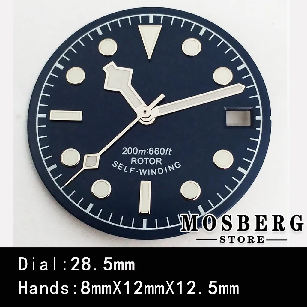 28.5mm 29mm 30.5mm 31mm Sterile Watch Dial Luminous For NH35 NH36 ETA 2824 2836 Miyota 8215 8205 821A DG2813 3804 Movement