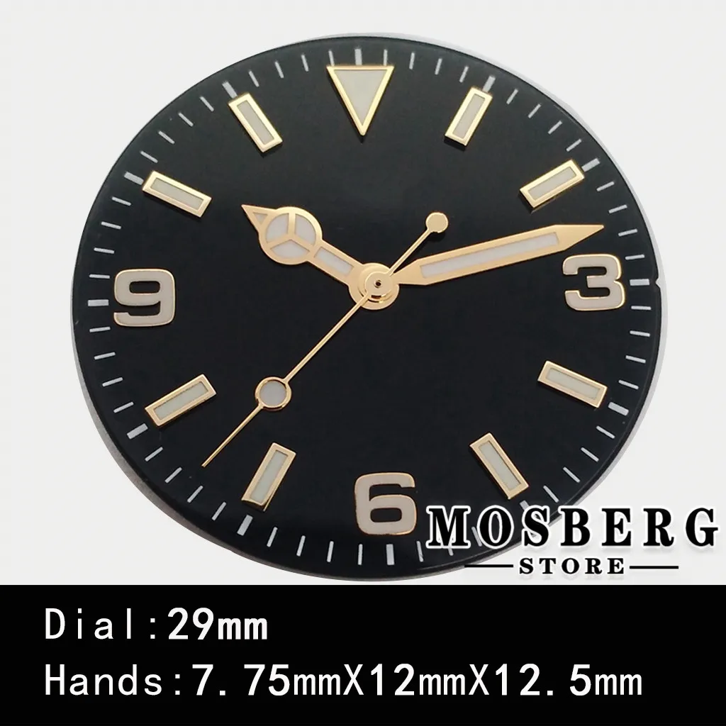 28.5mm 29mm 30.5mm 31mm Sterile Watch Dial Luminous For NH35 NH36 ETA 2824 2836 Miyota 8215 8205 821A DG2813 3804 Movement